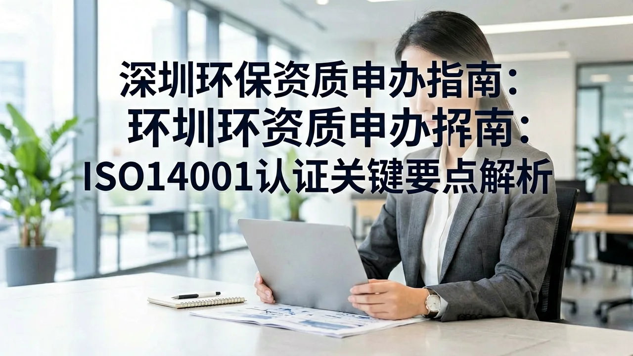 深圳环保资质申办指南:ISO14001认证关键要点解析